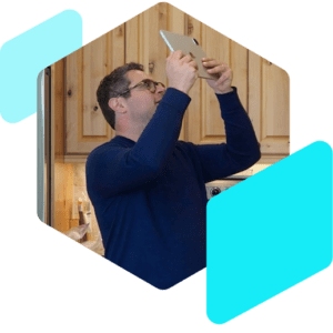 Scanning a kitchen