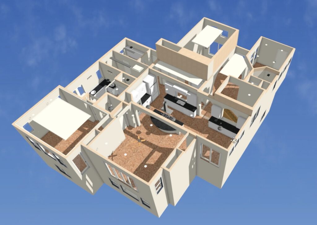 Full Home As-Built Model in Chief Architect