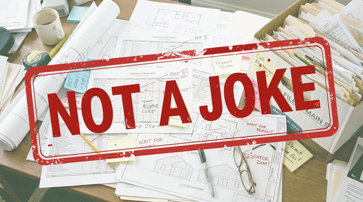 April Fools - Not a joke