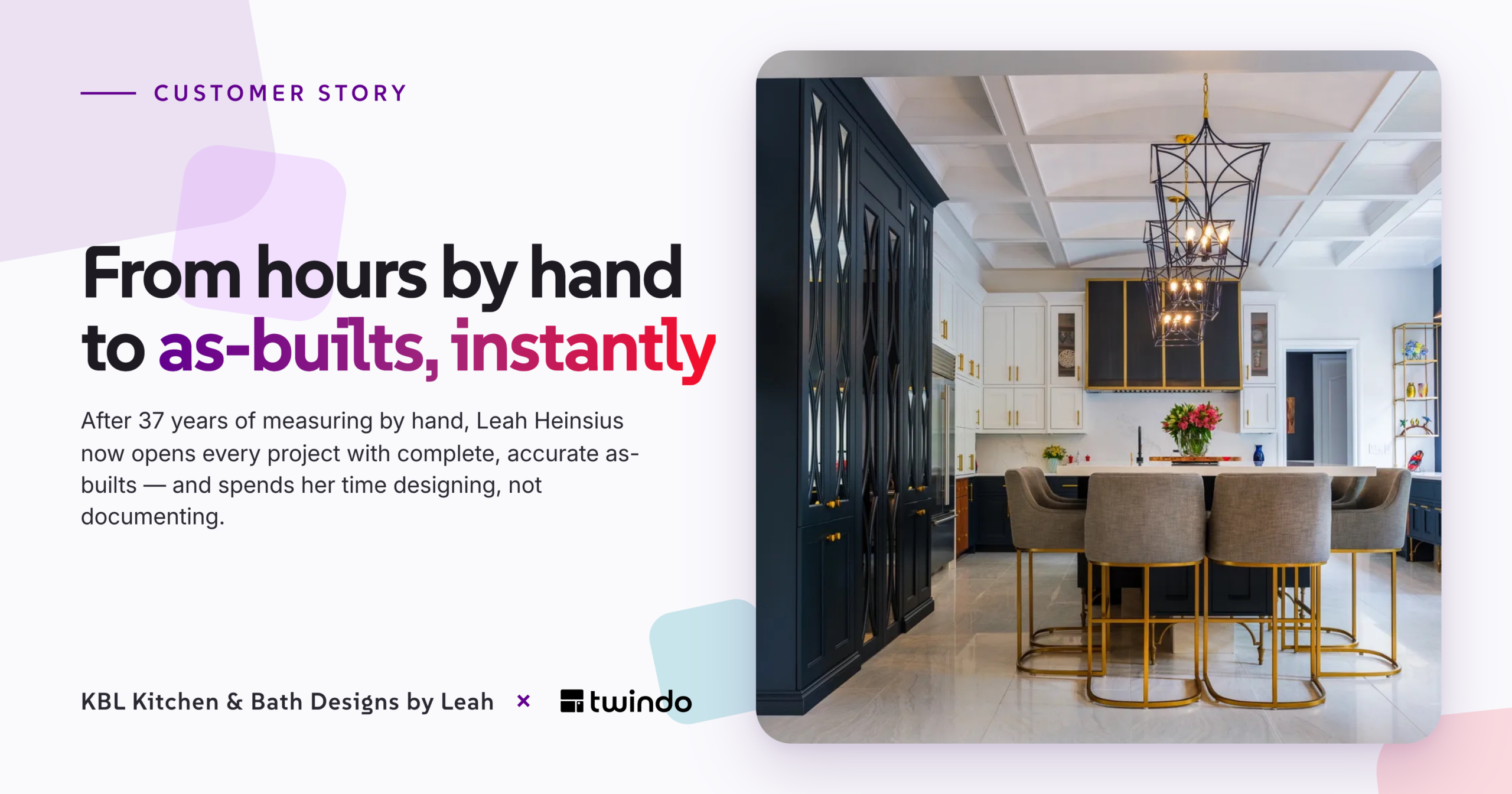 From hours by hand to as builts instantly